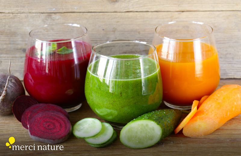 Jus de légumes pour maintenir la santé de vos reins.